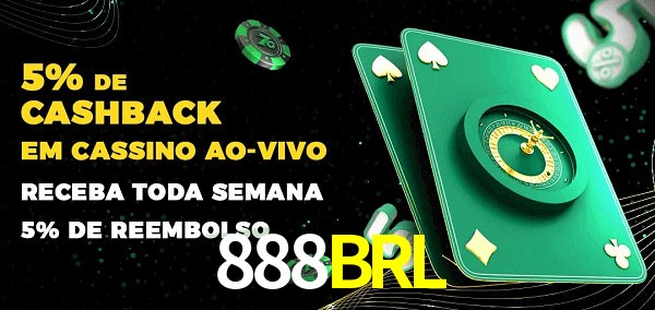 Promoções do cassino ao Vivo 888BRL
